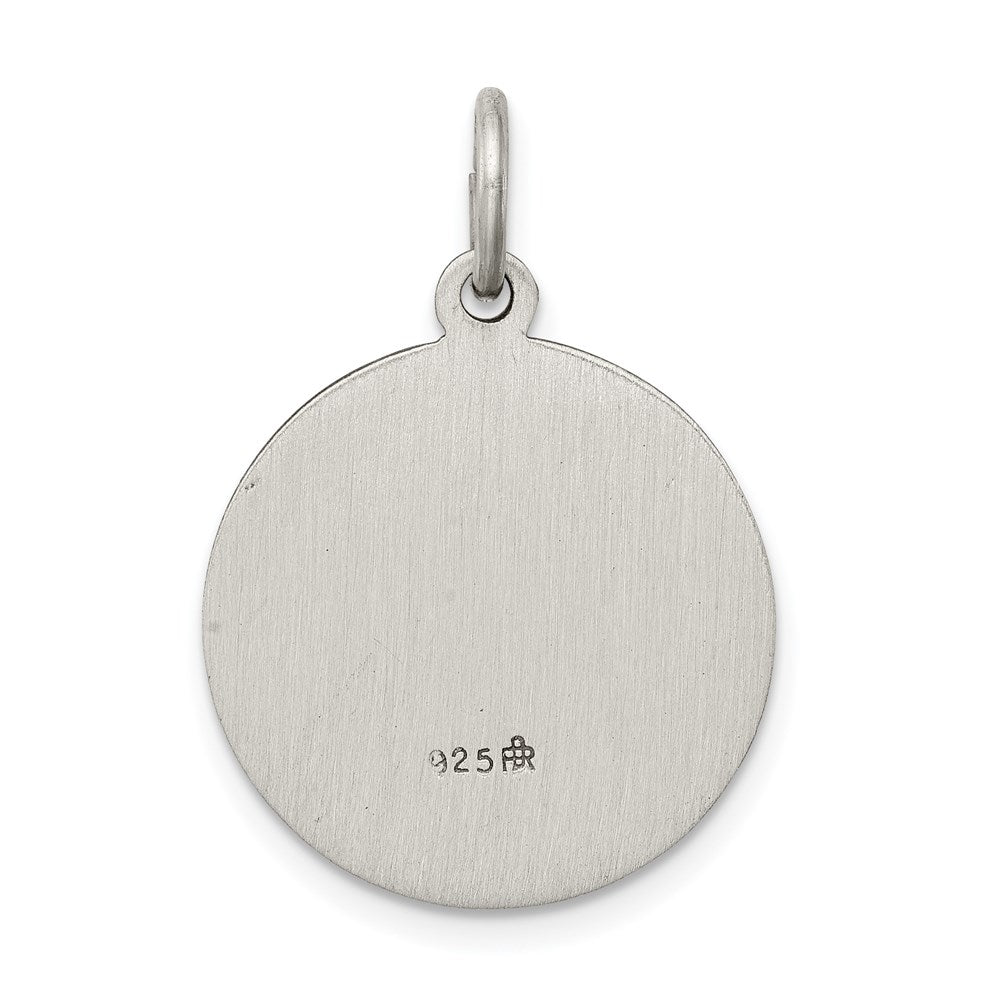 Sterlingsilber Antikisiert De La Providencia Medaille