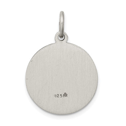 Sterlingsilber Antikisiert De La Providencia Medaille