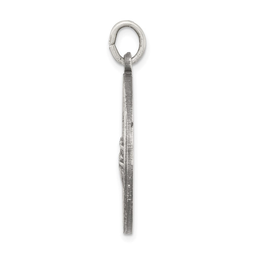 Sterlingsilber Antikisiert De La Providencia Medaille