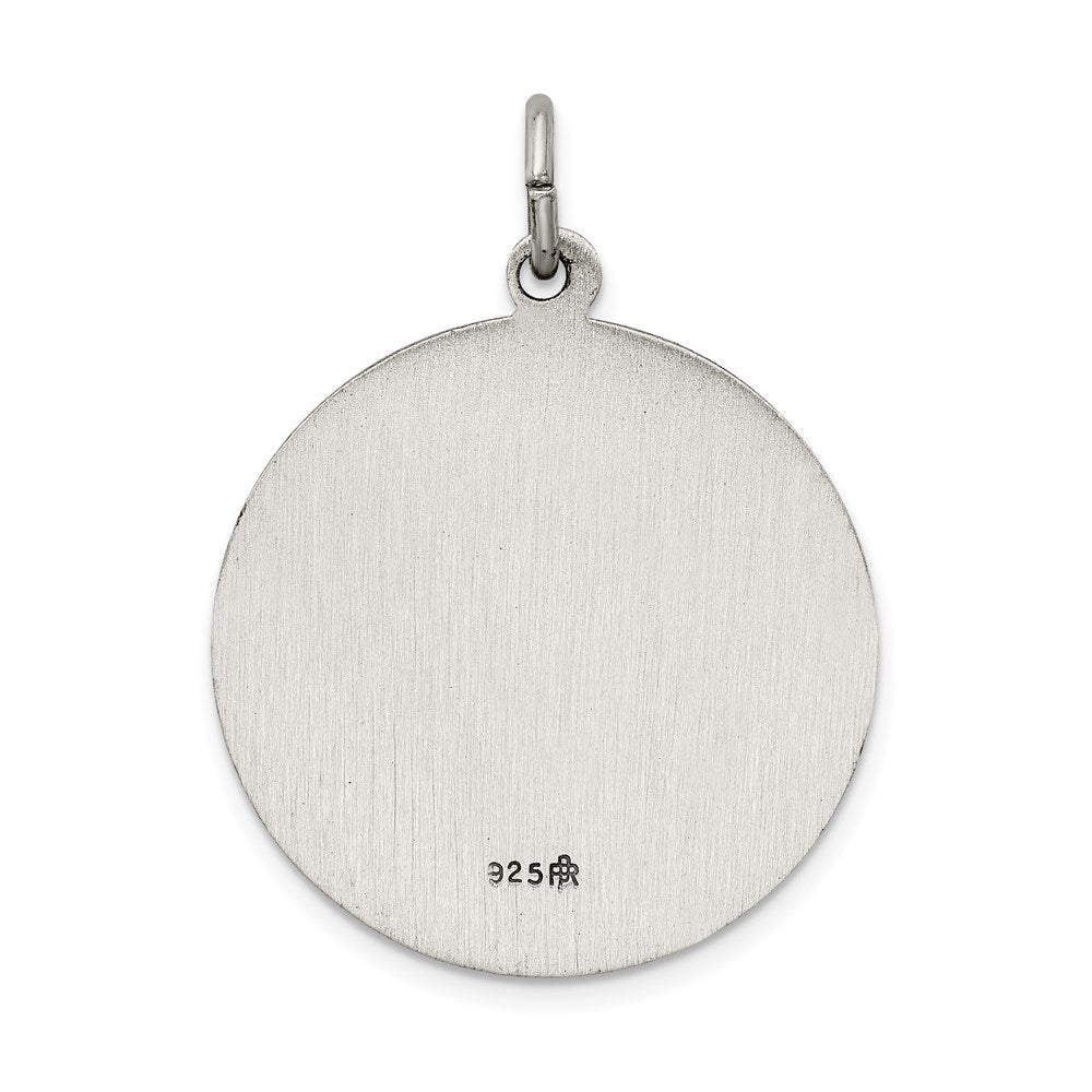 Sterlingsilber Antikisiert De La Providencia Medaille