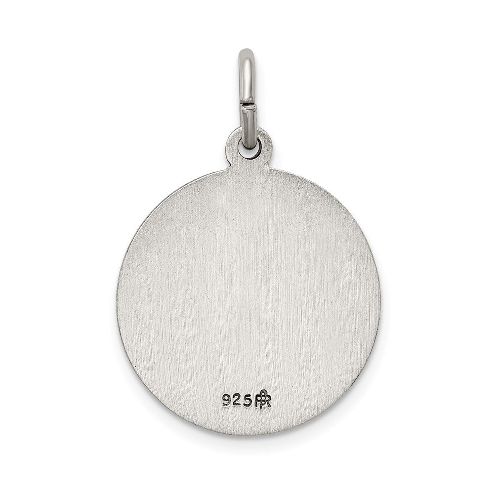 Sterlingsilber Antikisiert Caridad Del Cobre Medaille