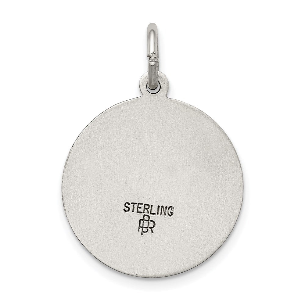 Sterlingsilber Antikisiert Damen Of Montserrate Medaille
