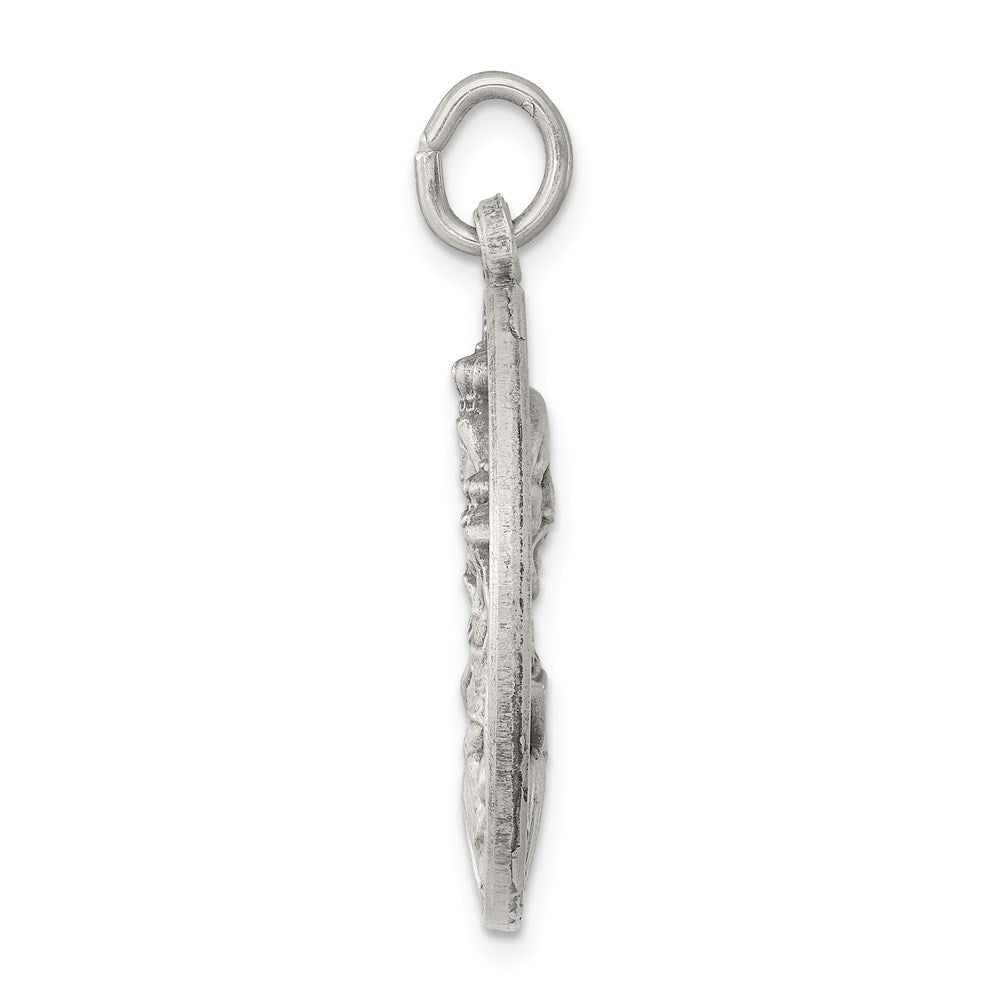 Sterlingsilber Antikisiert Our Damen Of The Heilig Scapular Medaille