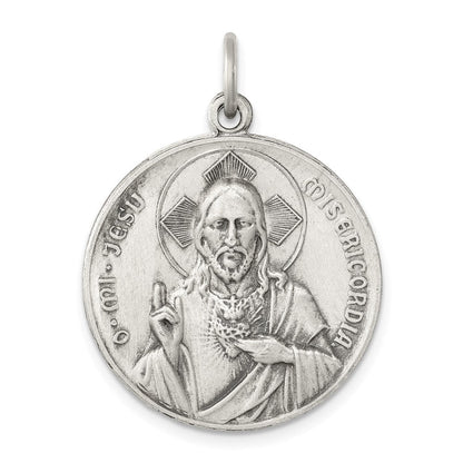 Sterlingsilber Antikisiert Our Damen Of The Heilig Scapular Medaille
