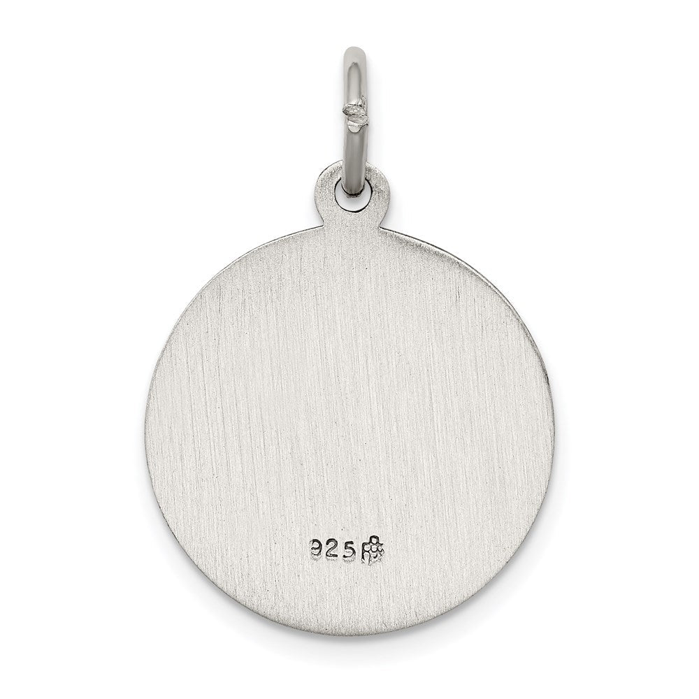 Sterlingsilber Antikisiert San Juan Los Lagos Medaille