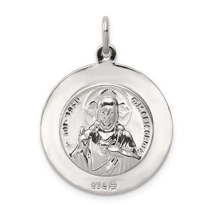 Sterlingsilber Queen Of The Heilig Scapular Medaille