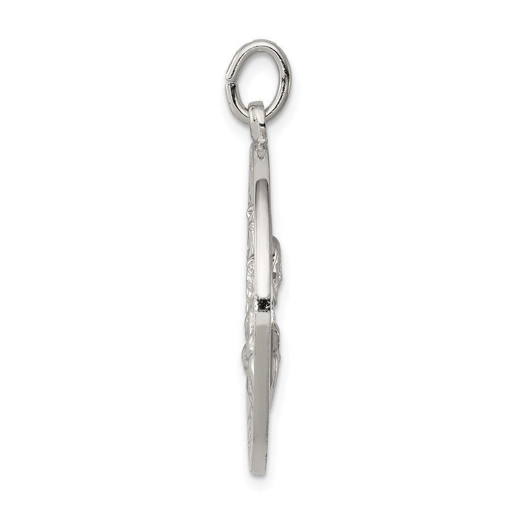 Sterlingsilber Queen Of The Heilig Scapular Medaille