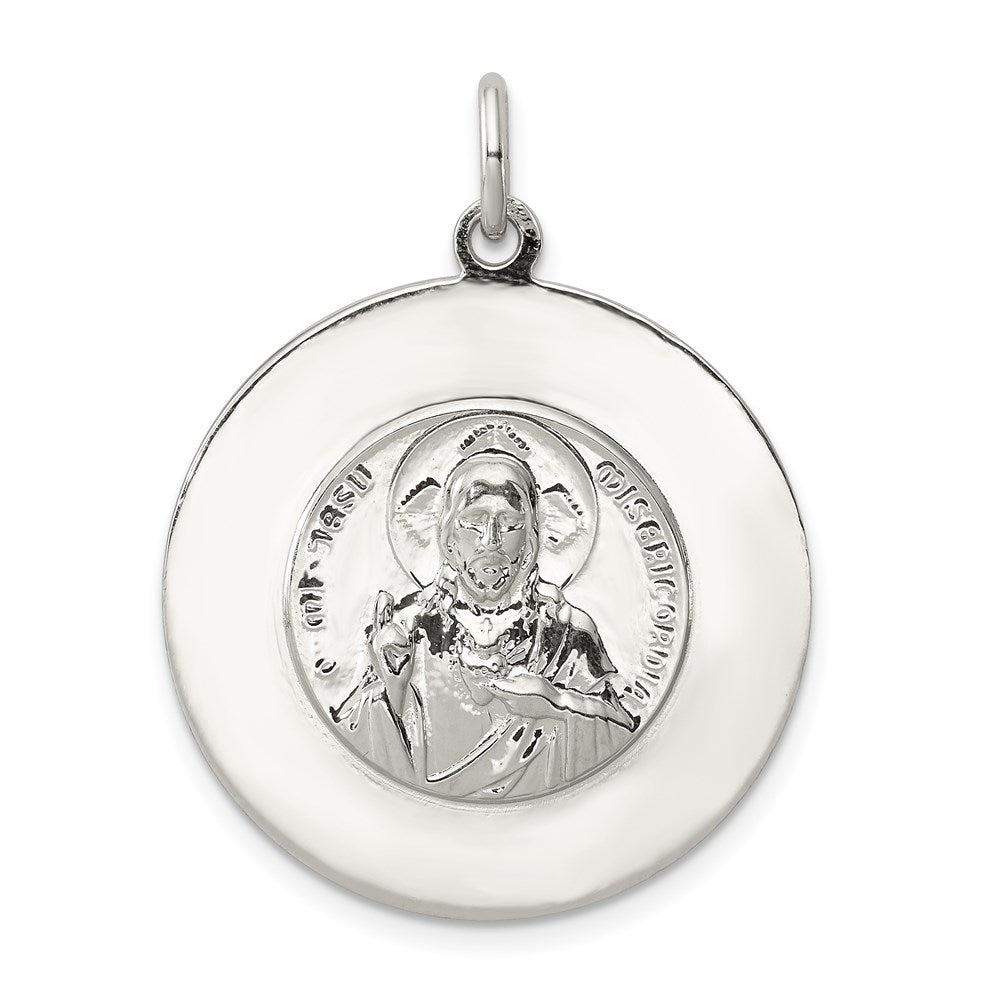 Sterlingsilber Queen Of The Heilig Scapular Medaille