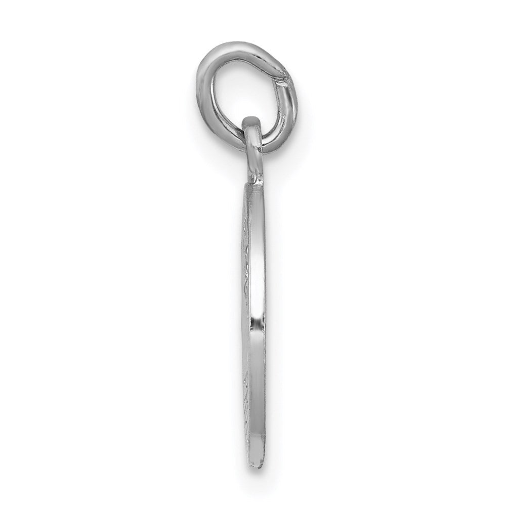 Sterlingsilber Rhodiniert Saint Christopher Medaille