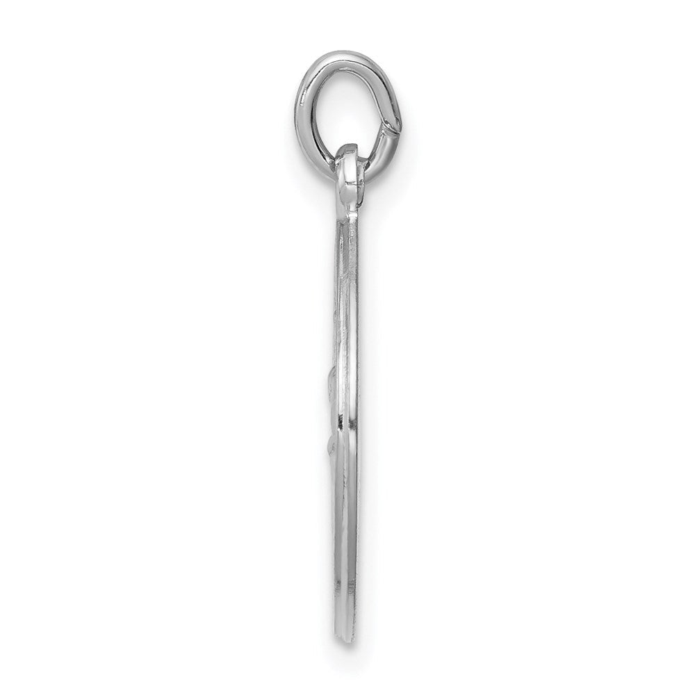 Sterlingsilber Rhodiniert Saint Christopher Medaille