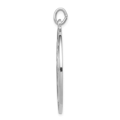 Sterlingsilber Rhodiniert Saint Christopher Medaille