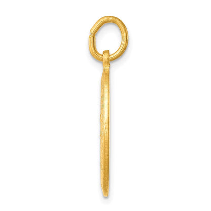 Sterlingsilber 24K Vergoldet Saint Christopher Medaille
