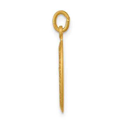 Sterlingsilber 24K Vergoldet Saint Christopher Medaille