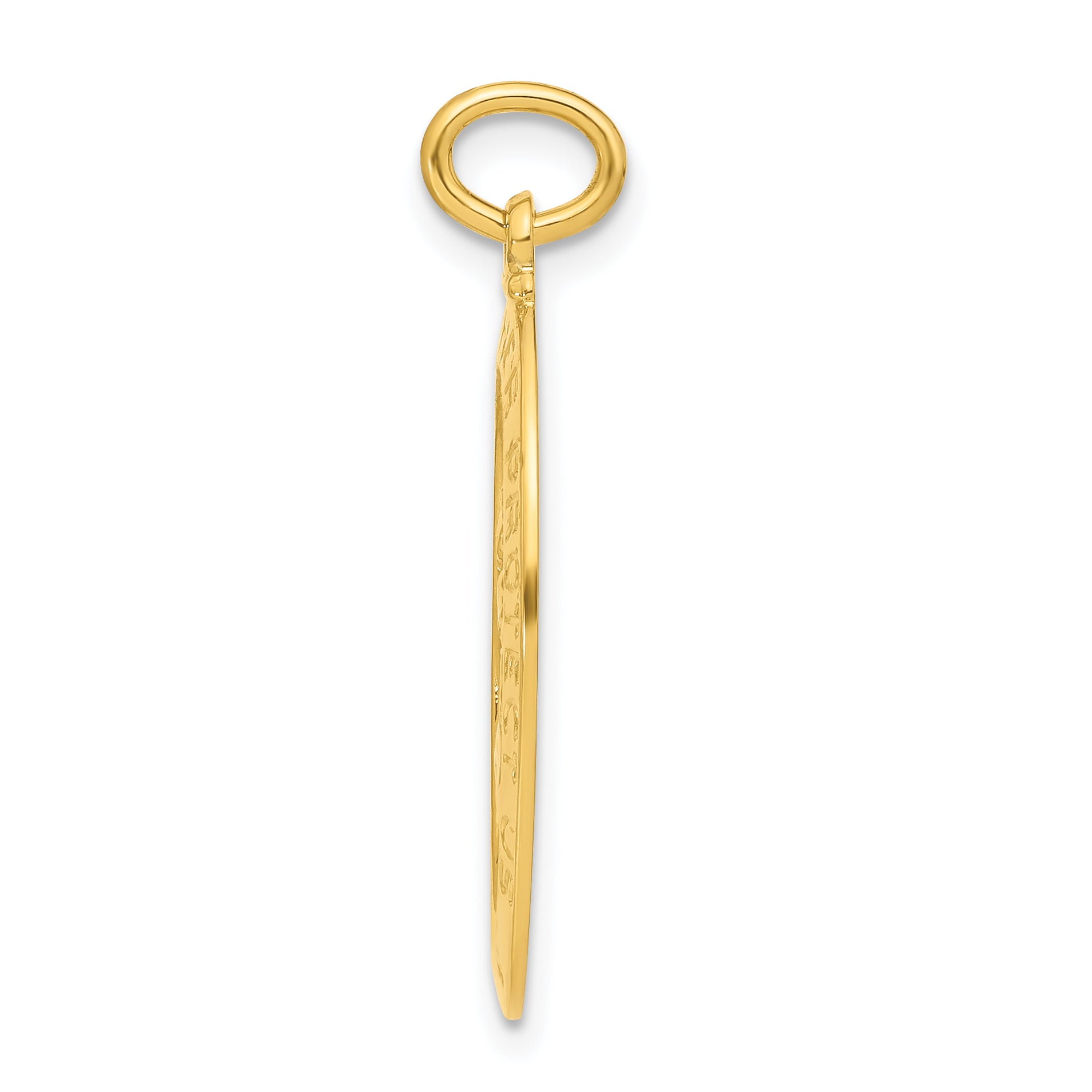 Sterlingsilber 24K Vergoldet Saint Christopher Basketball Medaille Anhänger