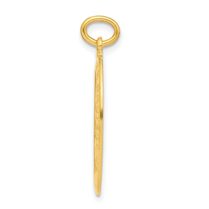 Sterlingsilber 24K Vergoldet Saint Christopher Basketball Medaille Anhänger