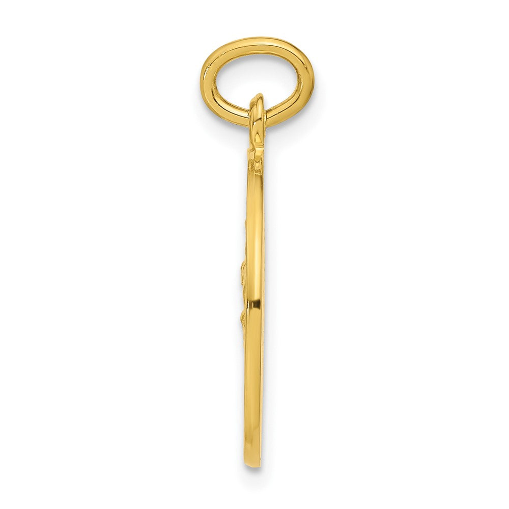 Sterlingsilber 24K Vergoldet Football St. Christopher Medaille