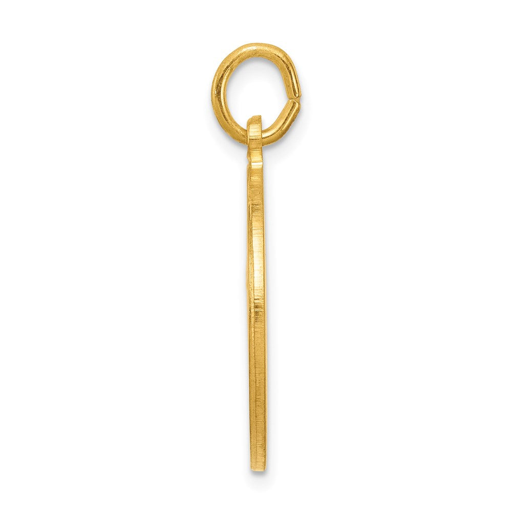 Sterlingsilber 24K Vergoldet St. Christopher Medaille