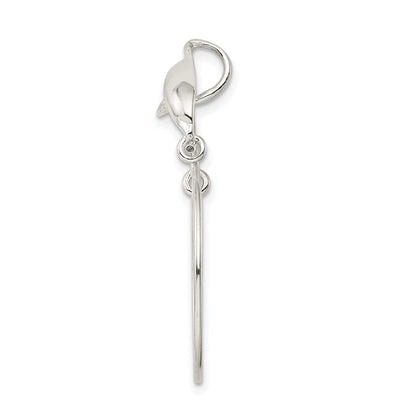 Sterlingsilber Delfin Charm Halter
