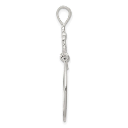 Sterlingsilber Herz Charm Halter