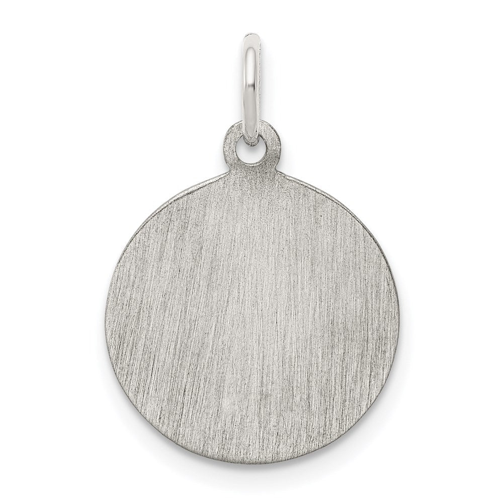 Sterlingsilber Rhodiniert Saint Joseph Medaille