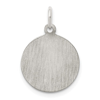 Sterlingsilber Rhodiniert Saint Joseph Medaille