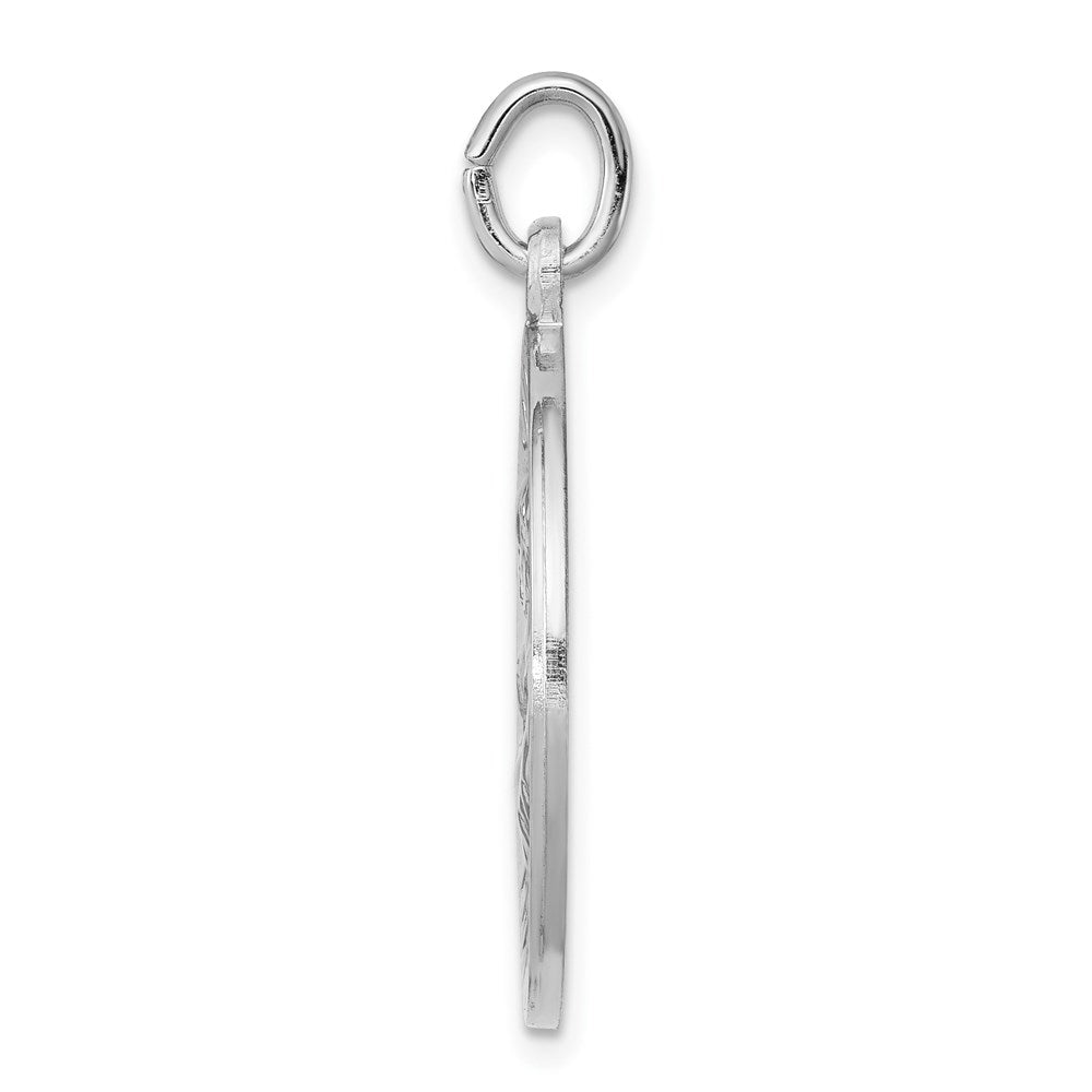 Sterlingsilber Rhodiniert Saint Joseph Medaille