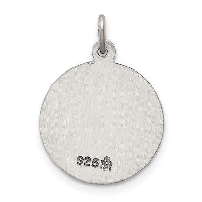 Sterlingsilber Antikisiert Saint Joseph Medaille