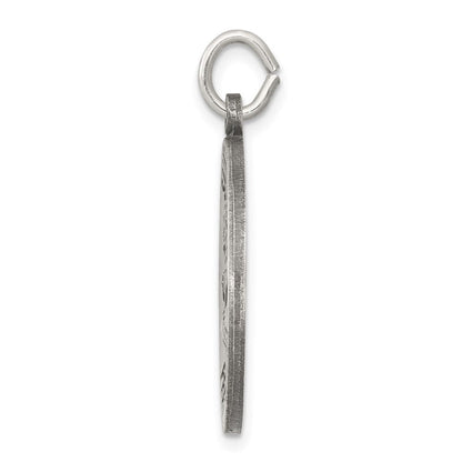 Sterlingsilber Antikisiert Saint Joseph Medaille