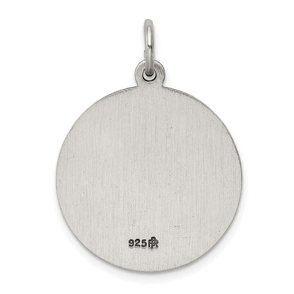 Sterlingsilber Antikisiert Saint Joseph Medaille