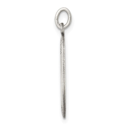 Sterlingsilber Antikisiert Saint Joseph Medaille