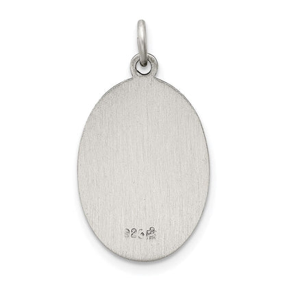 Sterlingsilber Antikisiert Saint Joseph Medaille