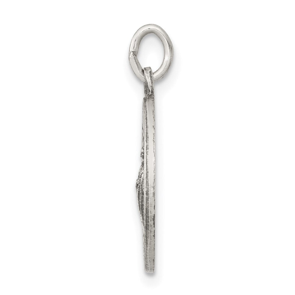 Sterlingsilber Antikisiert Saint Jude Thaddeus Medaille