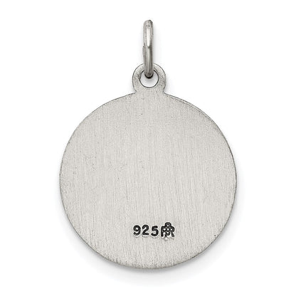 Sterlingsilber Antikisiert Saint Jude Thaddeus Medaille