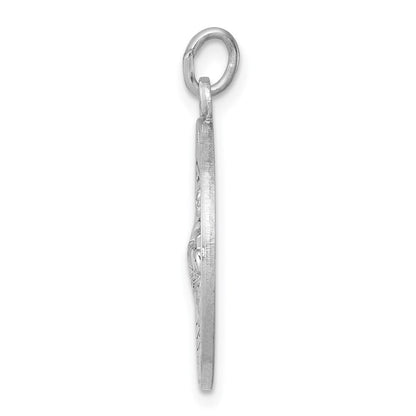 Sterlingsilber Rhodiniert Saint Jude Thaddeus Medaille