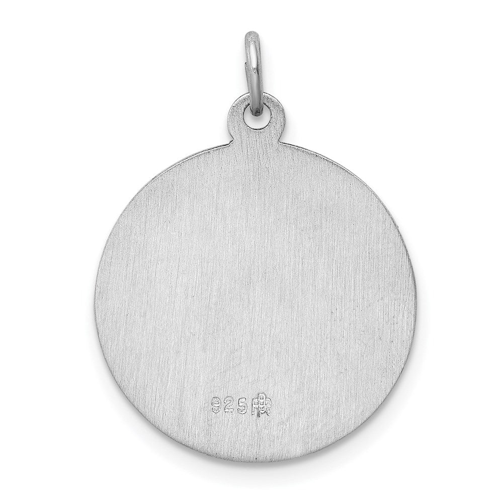 Sterlingsilber Rhodiniert Saint Jude Thaddeus Medaille