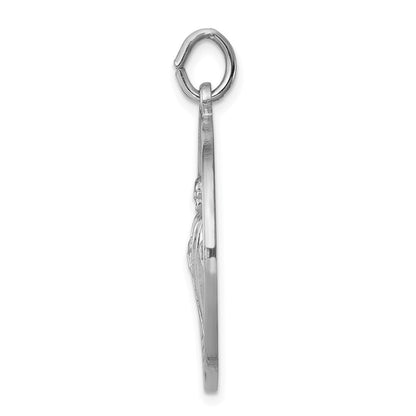 Sterlingsilber Rhodiniert Saint Jude Thaddeus Medaille