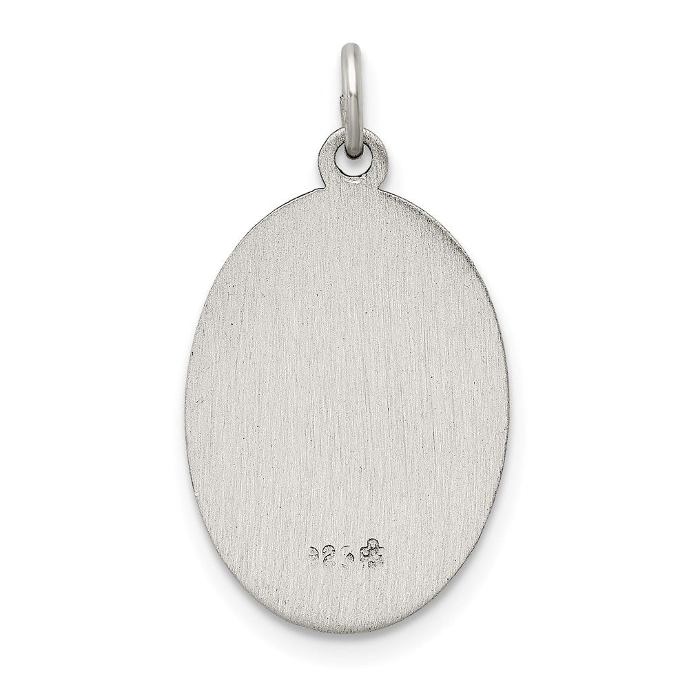 Sterlingsilber Antikisiert Saint Jude Thaddeus Medaille
