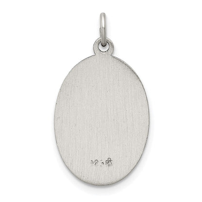 Sterlingsilber Antikisiert Saint Jude Thaddeus Medaille