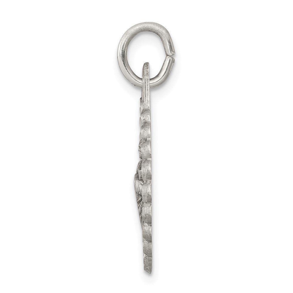 Sterlingsilber Antikisiert Saint Jude Thaddeus Medaille