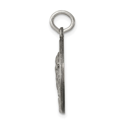 Sterlingsilber Saint Jude Thaddeus Antikisiert Medaille