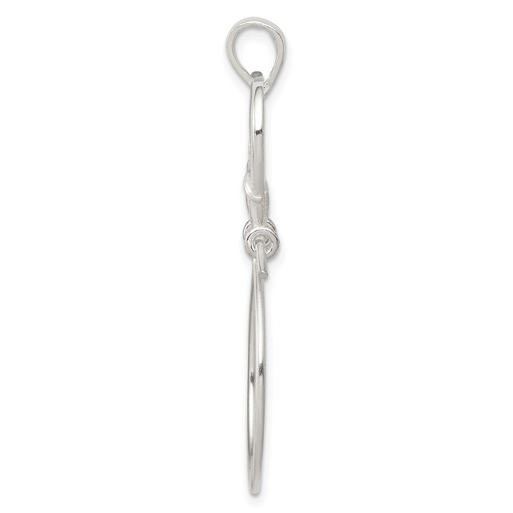 Sterlingsilber Claddagh Charm Halter