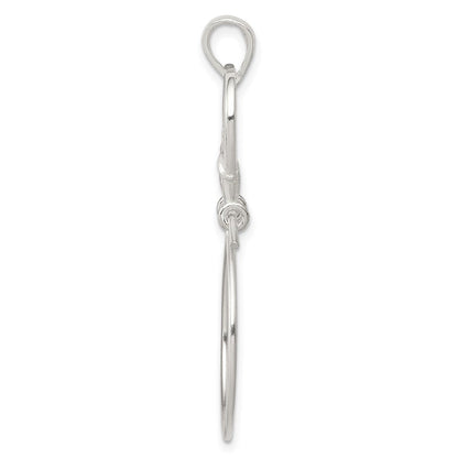 Sterlingsilber Claddagh Charm Halter