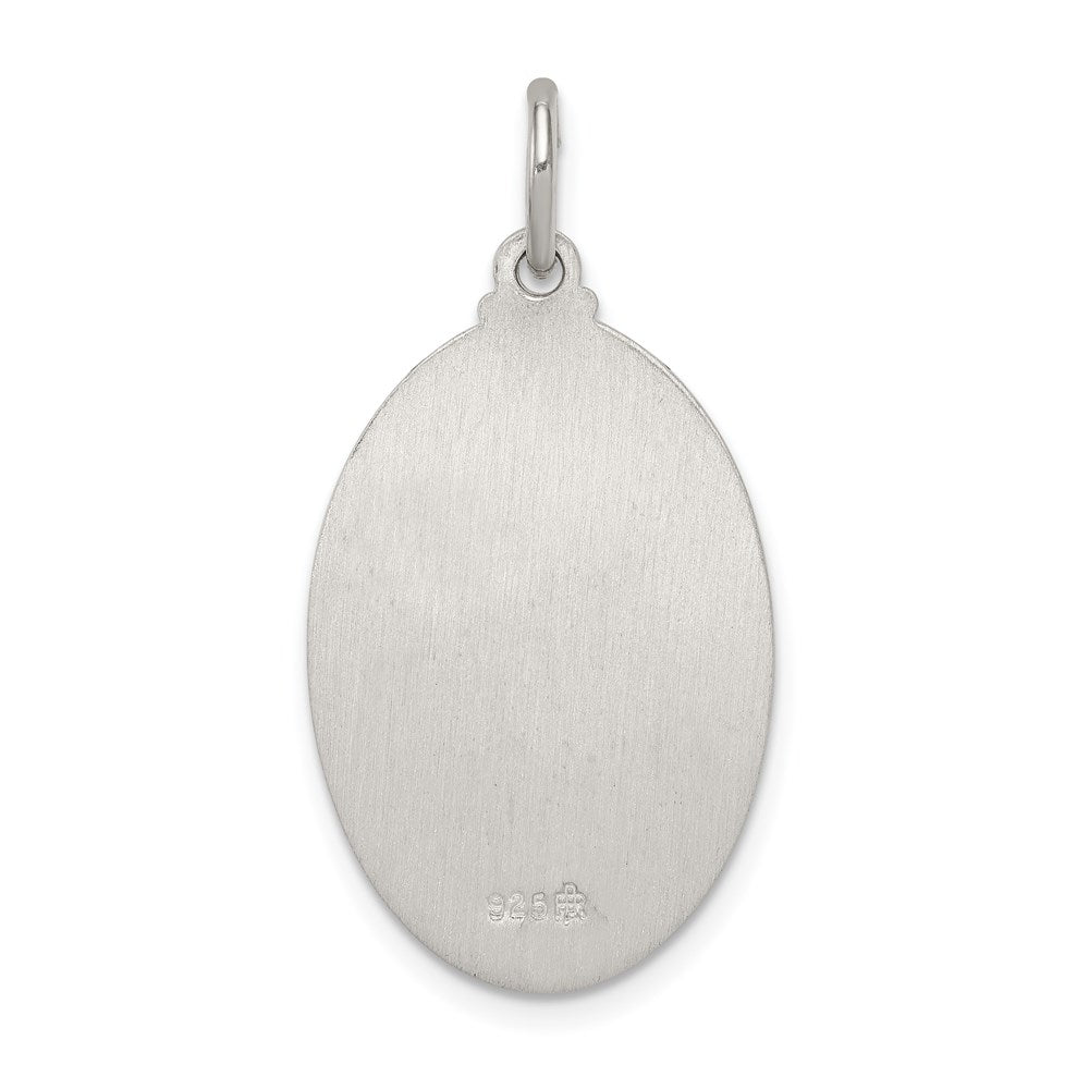 Sterlingsilber Saint Anthony Medaille