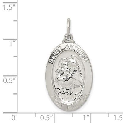 Sterlingsilber Saint Anthony Medaille