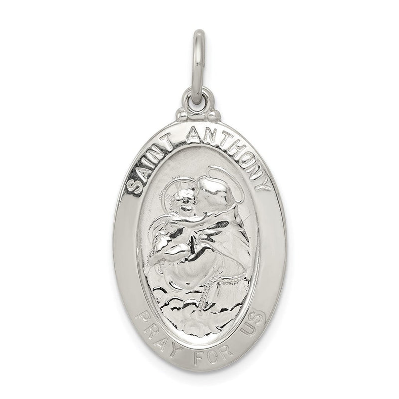 Sterlingsilber Saint Anthony Medaille