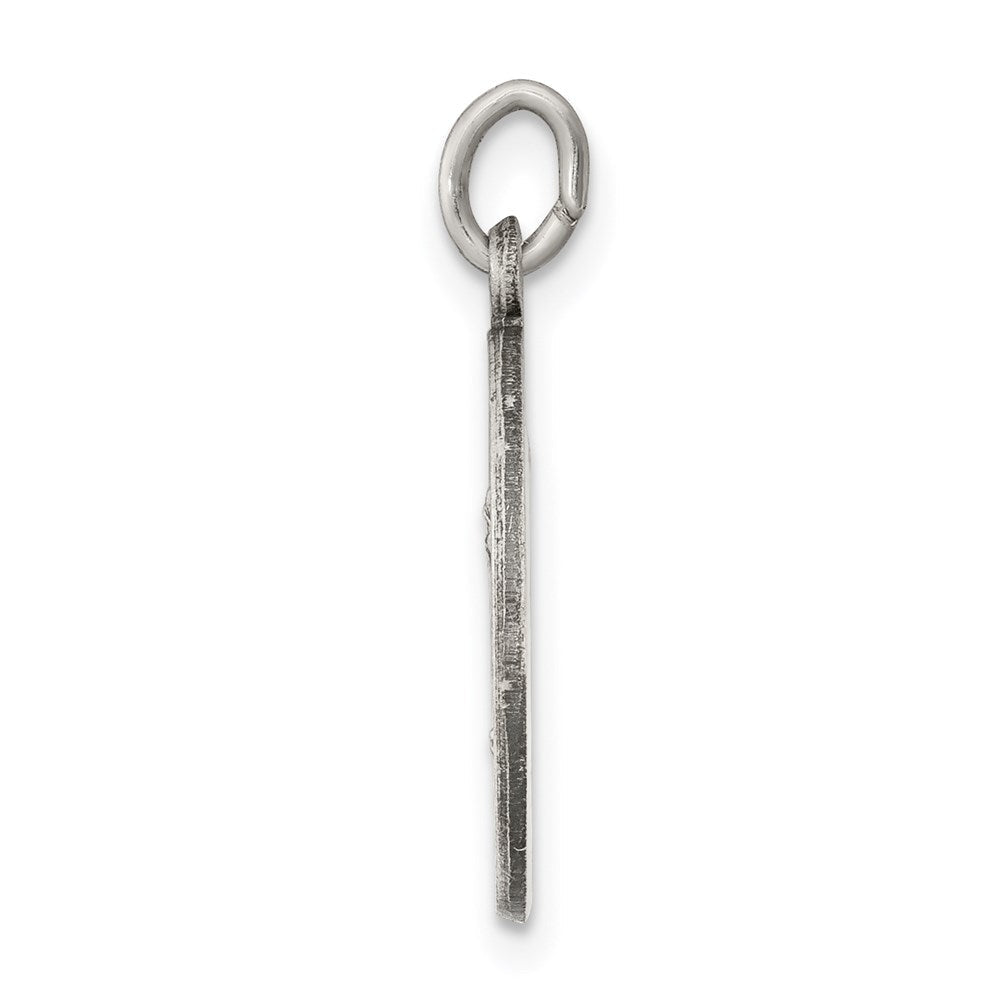 Sterlingsilber Antikisiert Saint Andrew Medaille