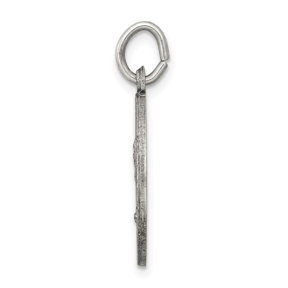 Sterlingsilber Antikisiert Saint Andrew Medaille