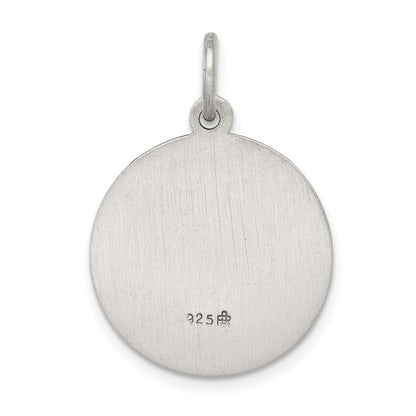 Sterlingsilber Antikisiert Saint Andrew Medaille
