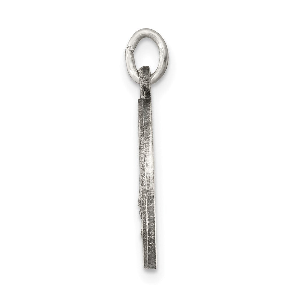 Sterlingsilber Antikisiert Saint Elizabeth Seton Medaille