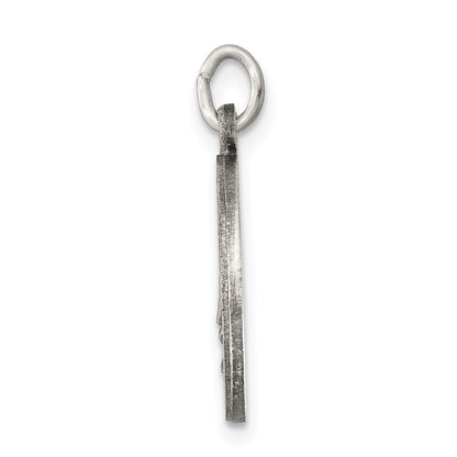 Sterlingsilber Antikisiert Saint Elizabeth Seton Medaille